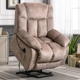 Canmov 651354988065 Power Lift Recliner Chair For Elderly- Heavy Duty And Safety Motion Reclining