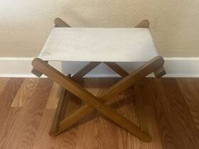 Carl Hansen Bm5568 Borge Mogensen Outdoor Deck Lounge Chair Stool / Ottoman Mid Century