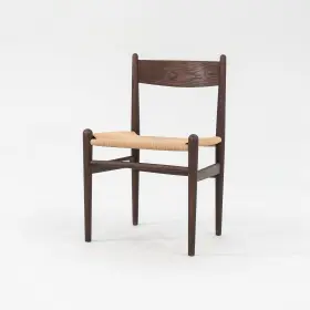 Ch36 Carl Hansen 2022 Hans Wegner For Dining Chair Oak Smoked Oil With Papercord