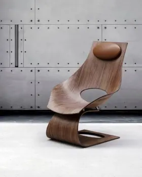 Ta001 Carl Hansen & S N Tadao Ando - Dream Chair Walnut