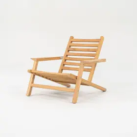 Ah603 Carl Hansen & Son 2022 Alfred Homann For Outdoor Chair In Teak Made Denmark
