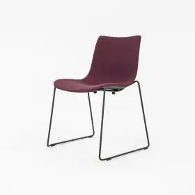 Ba003f Carl Hansen & Son 2022 Brad Ascalon For Preludia Chair Black With Fiord Fabric