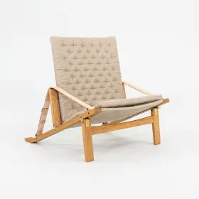Fk11 Carl Hansen & Son 2024 Folding Adjustable Lounge Chair By Fabricius And Kastholm