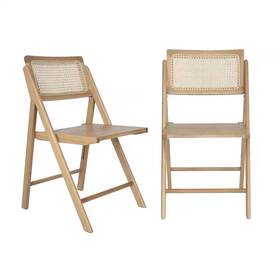Carnegy Avenue 313031826816 Natural Folding Chairs