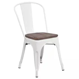 Carnegy Avenue 313087148177 White Side Chair