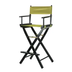 Casual Home 030159001641 30 Inch Directors Chair Black Frame-with Olive Canvas Bar Height