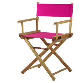 Casual Home 030159013460 Natural Frame/magenta Canvas 18 Inch Classic Height Directors-chairs