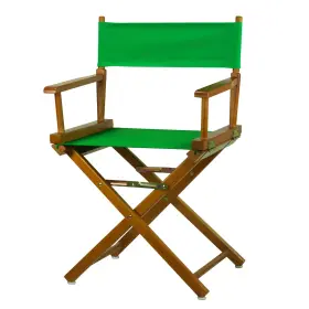Casual Home 030159205339 Directors Chair Honey Oak Frame/green Canvas 18 Inch - Classic Height