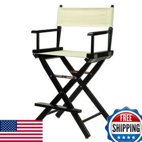 Casual Home B005tu68y8 24 Directors Chair Black Frame-with Wheat Canvas Counter Height