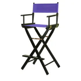 B07cyytznx Casual Home 230-02/021-41 Black Frame-purple Canvas Director Chair 30 - Bar