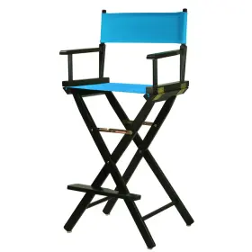 B07cyzd3kf Casual Home 230-02/021-27 Director Chair 30 - Bar Height Blackframe/turquoise