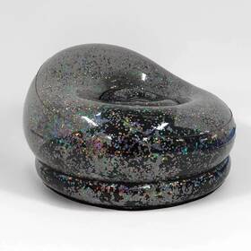 Celestial Garden H01-3507-segaweshop Blow Up Chair Black/silver