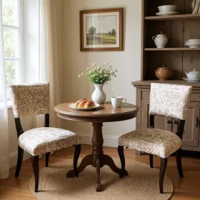 339-531 Century Furniture Model Upholstered Accent Chairs Set Of 2