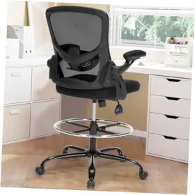 Cs009 Chairstore Drafting Chair Tall Office For Standing Desk Ergonomic