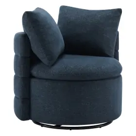 2952 Chita Swivel Accent Chair Modern Upholstered Performance Fabric For Bedroom