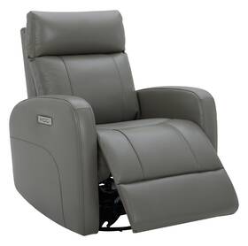 Chita A605 Genuine Leather Power Glider Swivel Recliner Chair Nursery Rocker