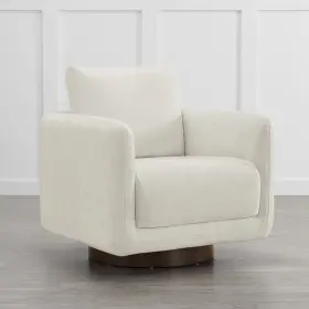 Ac72959 Chita Fabric Swivel Accent Chair Upholstered Chairs With Armchair Open Box