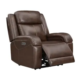 Km.a6067 Chita Genuine Leather Power Reclinerchair Comfortable Recliner With Headrest