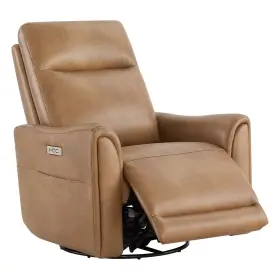 Kmkj.a011 Chita Power Recliner Chairs Swivel Rocker Chair With Charging Ports