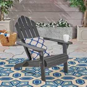 305377 Christopher Knight Home Hollywood Foldable Acacia Adirondack Chair By