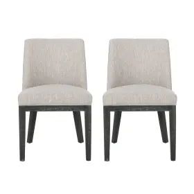 317347 Christopher Knight Home Camas Dining Chair Light Gray Weathered