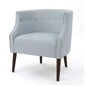 52667908 Christopher Knight Home Brandi Upholstered Club Chair - Light Sky Blue-