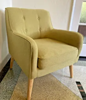 53626882 Christopher Knight Home Felicity Mid-century Armchair Wasabi Green -