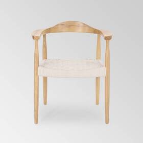 Christopher Knight Home 79500988 Palmyra Mid Century Modern Chair White -