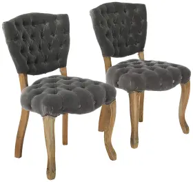 Christopher Knight Home 817056019104 Bates Deal Furniture Violetta French Design Charcoal