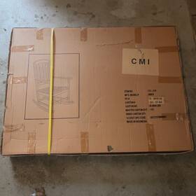 Cmi 90058 Rocking Chair Brown Model Adults 30.86 Lb No Pattern