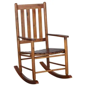 Coaster Home Furnishings 021032627560 Annie Slat Back Solid Wood Rocking Chair Golden Brown