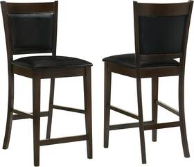 Coaster Home Furnishings 100959 - Jaden Wood Upholstered Counter Height Chairs Set O