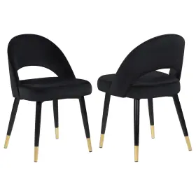 193562 Coaster Home Furnishings - Lindsey Wood Upholstered Dining Chair Armless