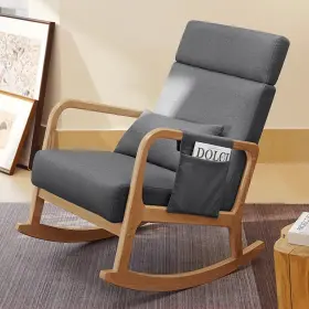 Cohome 936511479490 Rocking Chair Beige