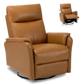 Colamy 932318002794 Recliner Chair Living Room Glider Chairs Home Theater Seat Pu Leather