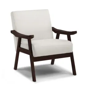 H004-be-br-vc Comhoma Butacas Sillones Silla Sofa De Madera Modernas Beige Muebles Para La Sala Cuarto