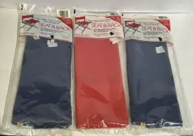 Commander Chair 080338003010 Vintage Lot 3 Director S Replacement 15 Oz Canvas Seat And Back Unopened