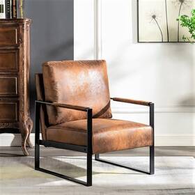 Container Furniture Direct C179 Classic Mid Century Modern Accent Chair With Durable Squa