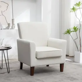 C297 Container Furniture Direct Contemporary Accent Arm Chair With Birch Wood Frame And Velvet Upholstery Ar