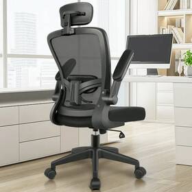 Coolhut 609921687071 Kd-918-h-black Office Chair Ergonomic Desk Headrest