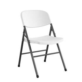Cosco 6028632 32.5 X 21.75 Inch Folding Chair White