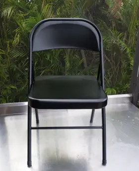 Coscoproducts 044681354670 Cosco Smartfold All-steel Folding Chair 4-pack Black Inch Pick Up Only