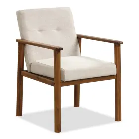 J280a18056 Costway Modern Accent Chair Upholstered Linen Fabric Armchair With Solid Wood Legs