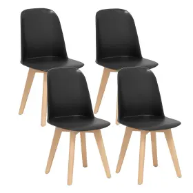 Us-2hcst09436 Costway Modern Dining Chairs Set Of 4 Armless Kitchen 330 Lbs Load Capacity