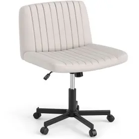 Criss Cross Chair Wheels Cross-legged Swivel Desk Soft-pa 197867734718 With Soft-padded Wi