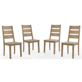 Kf20024rb Crosley Furniture Joanna 18 Inch Wood Dining Chair In Rustic Brown Set Of 4