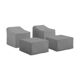 Mo75009-gy Crosley Furniture 4pc Outdoor Cover Set