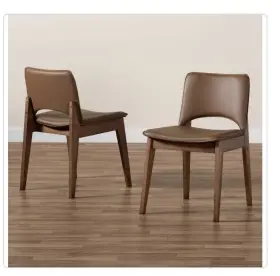 Rdc827-brown Dc Braxton Studio Chairs Model Rdc827-brown/walnut-dc 2 Msrp 240