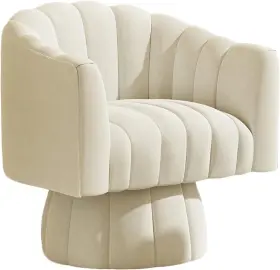 Sdf570be Dewhut Accent Chair Mid Century 360 Degree Swivel Modern Lounge Sofa Round Barrel