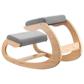 Doba 197988185260 Ergonomic Kneeling Chair Wooden Posture Knee With Thick Foam Cushions And